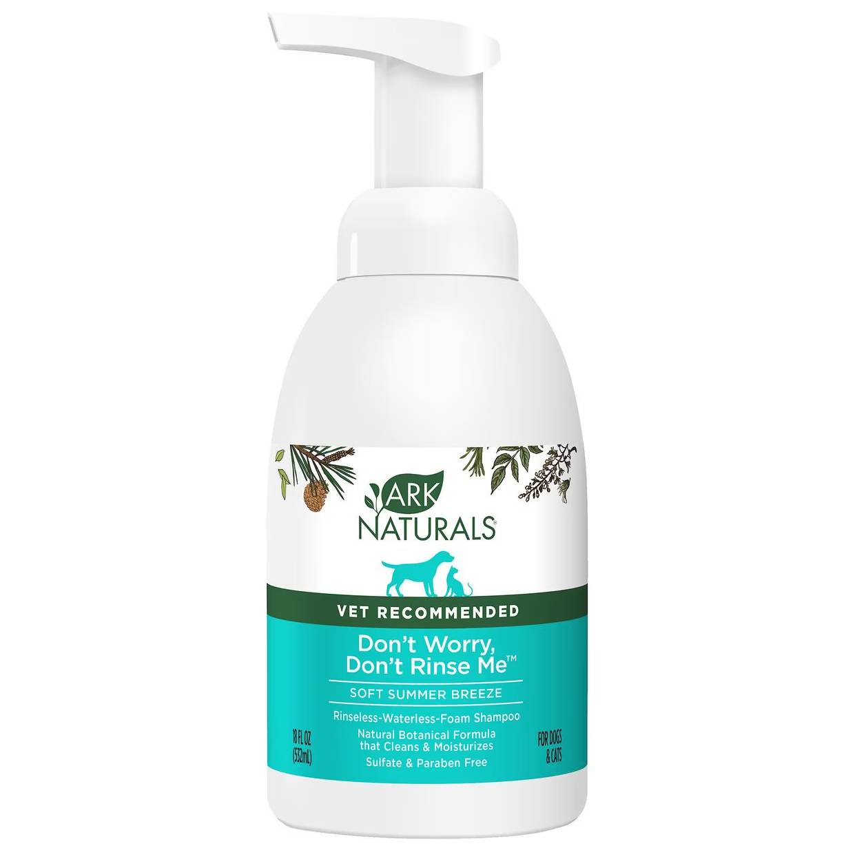 Ark Natural Don’t Worry Don’t Rinse Me Waterless Dog Shampoo