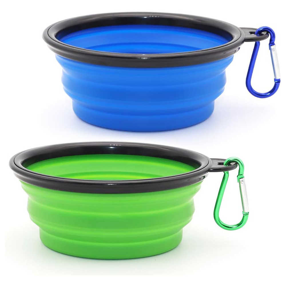 SLSON Collapsible Dog Water Bowl new