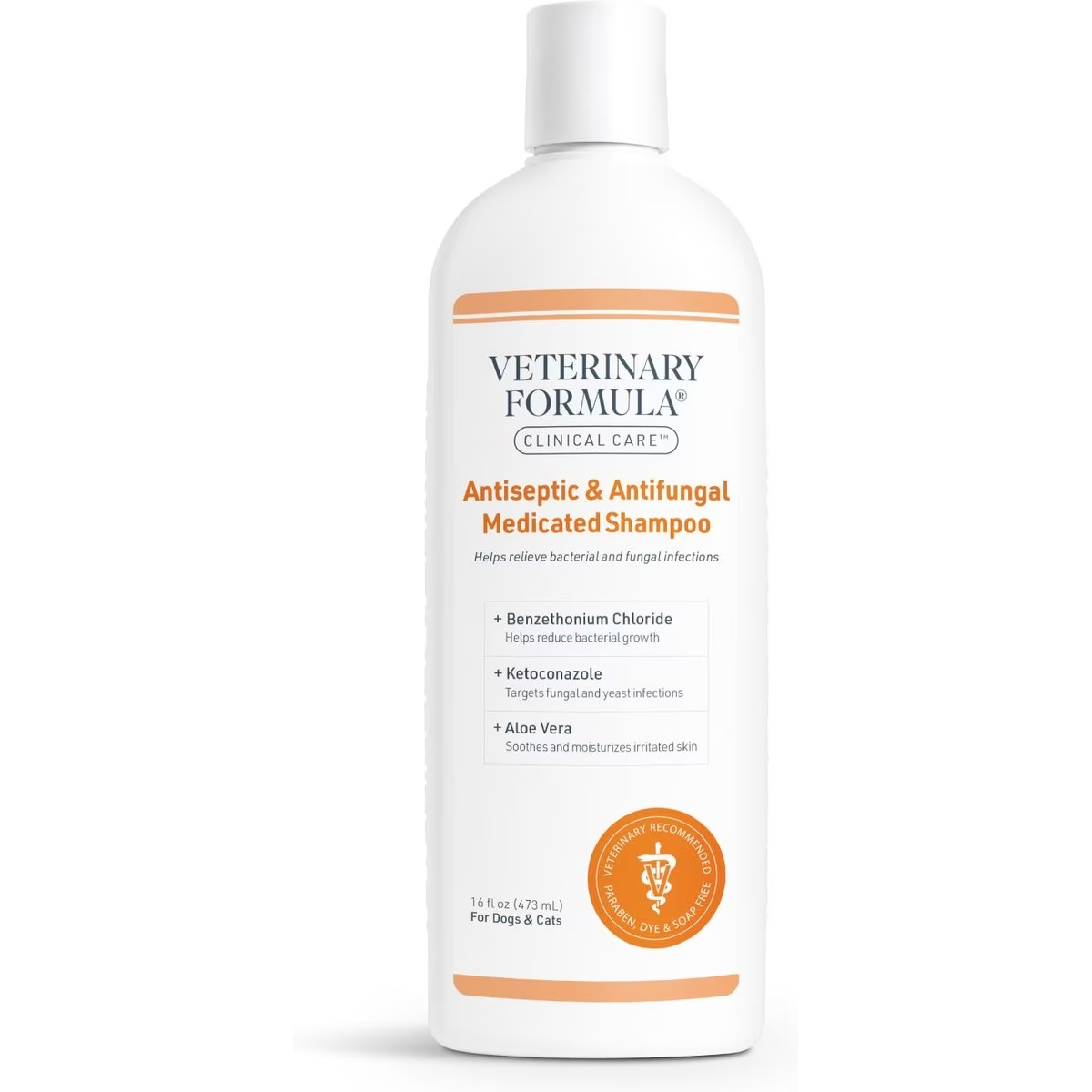 Veterinary Formula Clinical Care Antiseptic & Antifungal Medicated Shampoo 