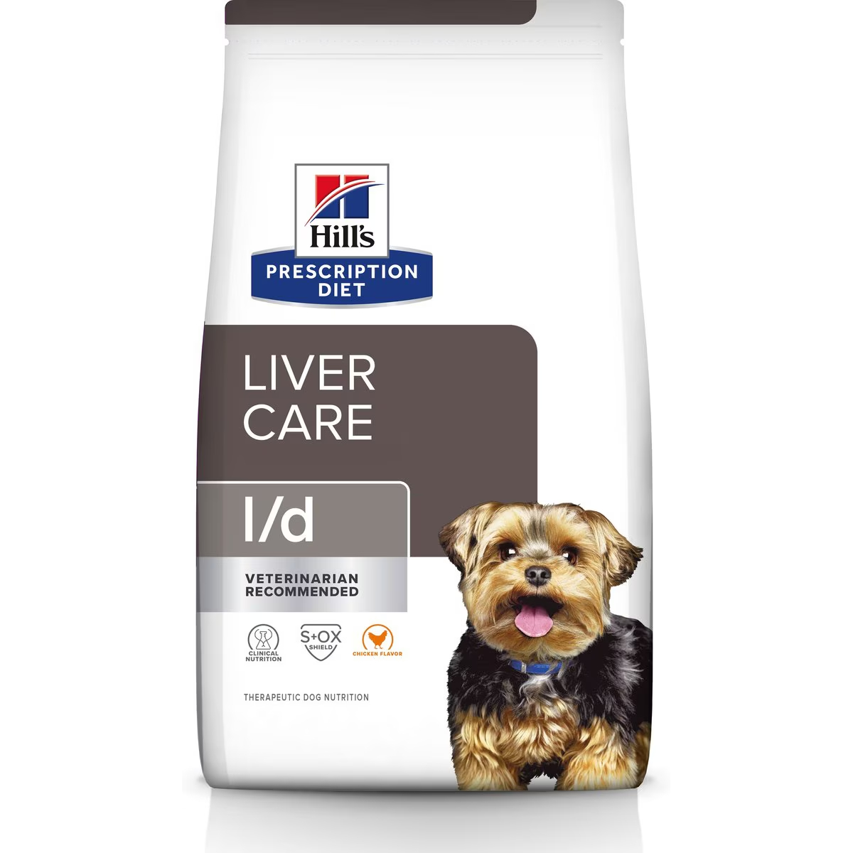 Hill's Prescription Diet l_d Liver Care Chicken Flavor Dry Dog Food 