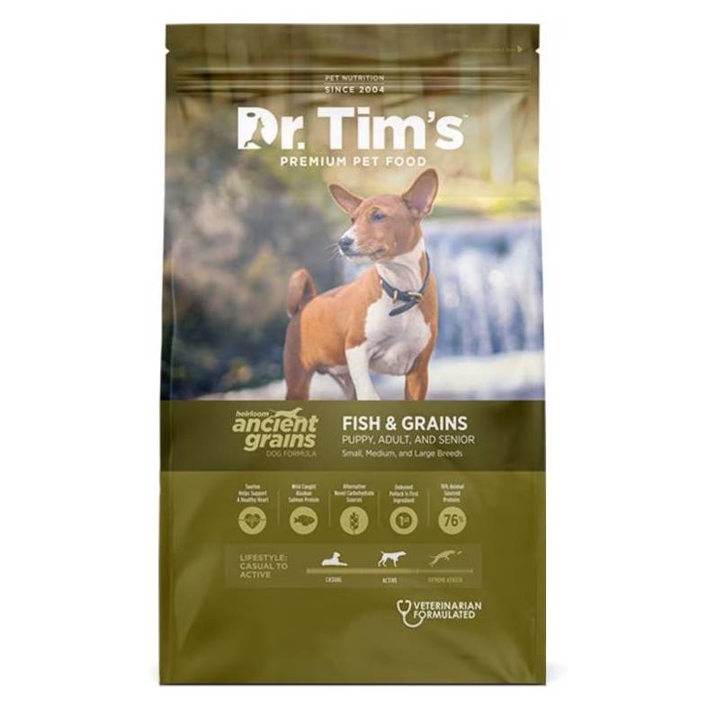 Dr. Tim’s Heirloom Ancient Grains Dry Dog Food