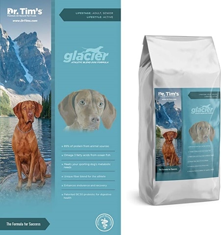 Dr. Tim's Athletic Blend Glacier Formula Dry Dog Food, 40-lb bag
