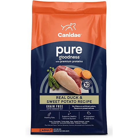 Canidae Grain-free Pure Limited Ingredient Duck and Sweet Potato