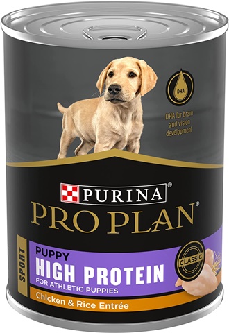 Purina Pro Plan Sport Puppy High Protein Chicken & Rice Wet Dog Food