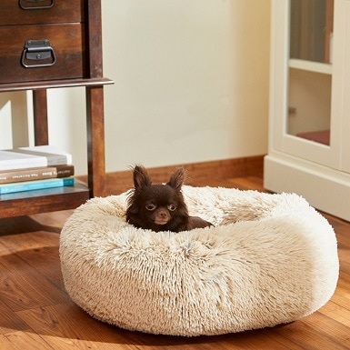 4Frisco Eyelash Cat & Dog Bolster Bed
