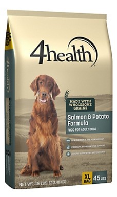 4Health with Wholesome Grains Adult Digestion Support Salmon and Potato Dry Dog Food