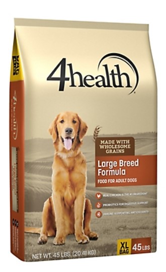 4Health with Wholesome Grains Large Breed Adult Digestion Support Chicken Formula Dry Dog Food