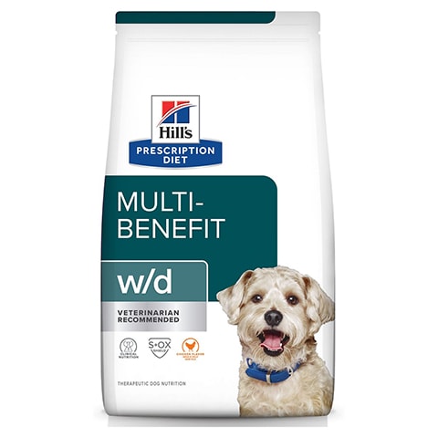 Hill's Prescription Diet wd Multi-Benefit Chicken Flavor Dry Dog Food