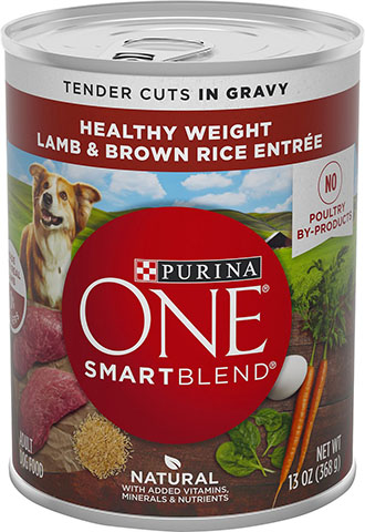 Purina ONE SmartBlend Tender Cuts in Gravy Lamb & Brown Rice