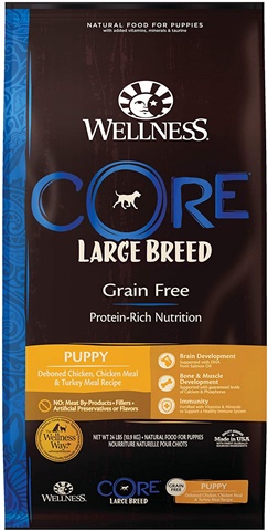 Wellness CORE Grain-Free Large Breed Puppy Deboned Chicken Recipe Dry Dog Food