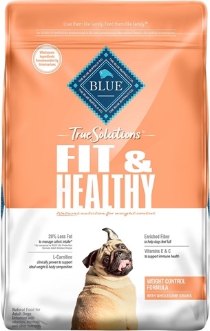 Blue Buffalo True Solutions Fit & Healthy Weight Control Formula Dry Dog Food