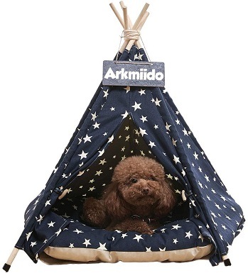 9Pet Teepee Dog & Cat Bed with Cushion