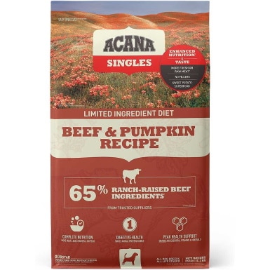 ACANA Singles Limited Ingredient Diet Beef & Pumpkin Recipe Grain-Free Dry Dog Food