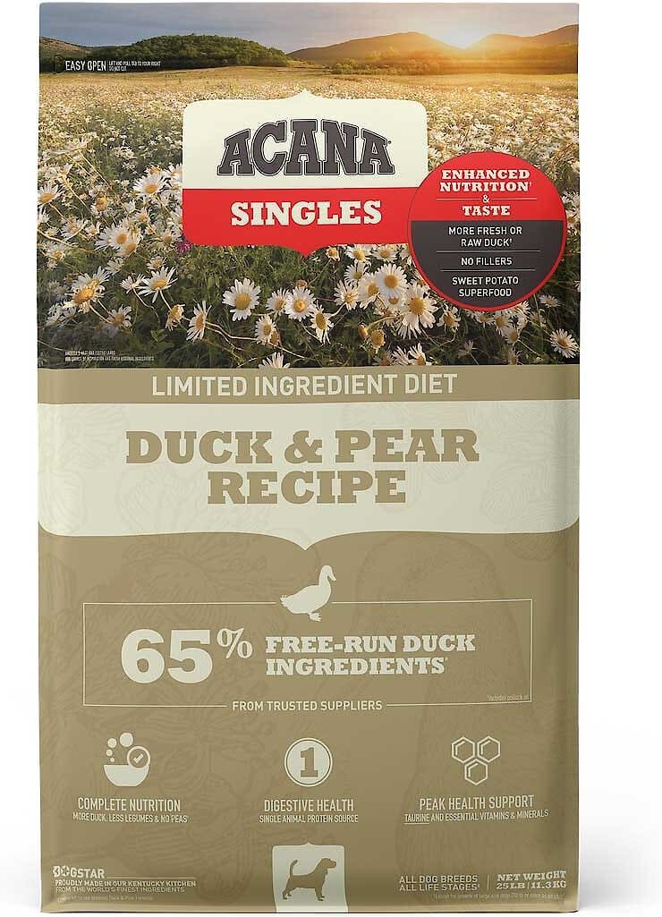ACANA Singles Limited Ingredient Duck & Pear Grain-Free Dry Dog Food