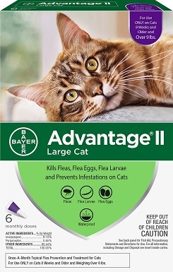 Advantage II Flea Spot Treatment cat