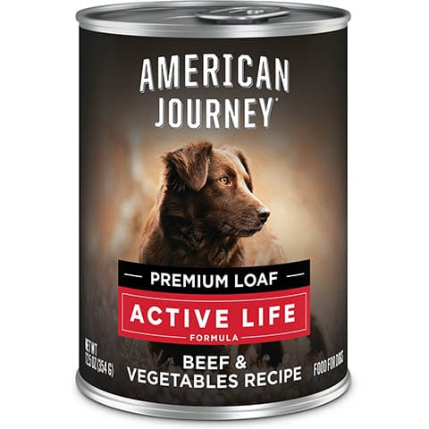 American Journey Active Life Formula Beef & Garden Vegetables Recipe Canned Dog Food