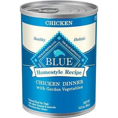 BUFFALO Homestyle Recipe Chicken Dinner with Garden Vegetables & Brown Rice Canned Dog