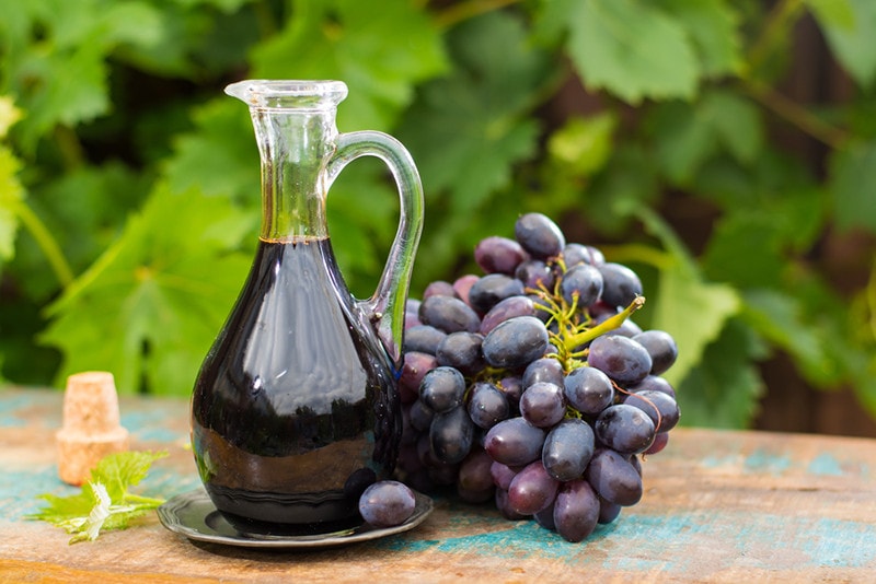 Balsamic Vinegar Grapes