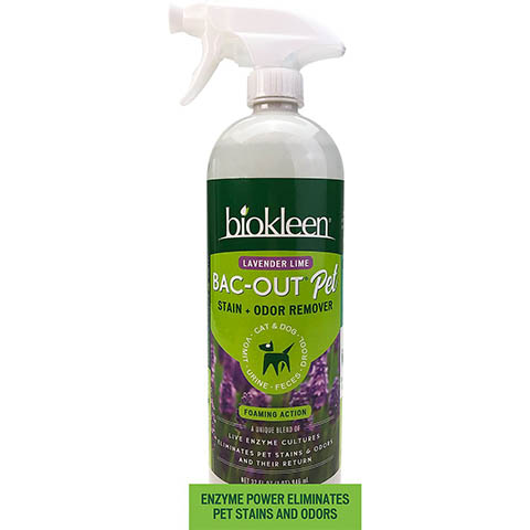 Biokleen Bac-Out Pet Stain & Odor Remover Foaming Spray