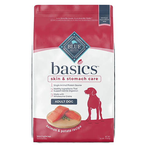 Blue Buffalo Basics Skin & Stomach Care Adult Dry Dog Food