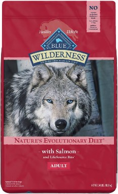 Blue Buffalo Wilderness Salmon Recipe Grain Free Dog Food