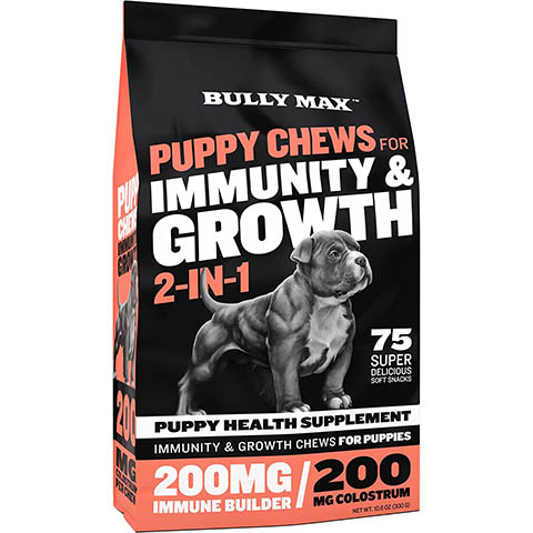 Bully Max 2-in-1 Puppy Chews