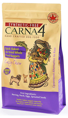 CARNA4 Easy-chew Fish Formula Sprouted Seeds Dog Food