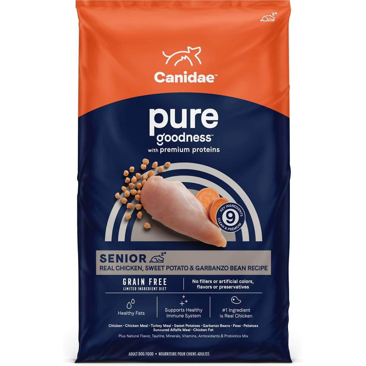 Canidae Grain-Free Pure Senior Limited Ingredient Dry Dog Food (1)