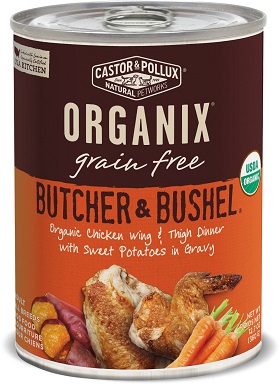 Castor & Pollux Organix Grain-Free Butcher & Bushel