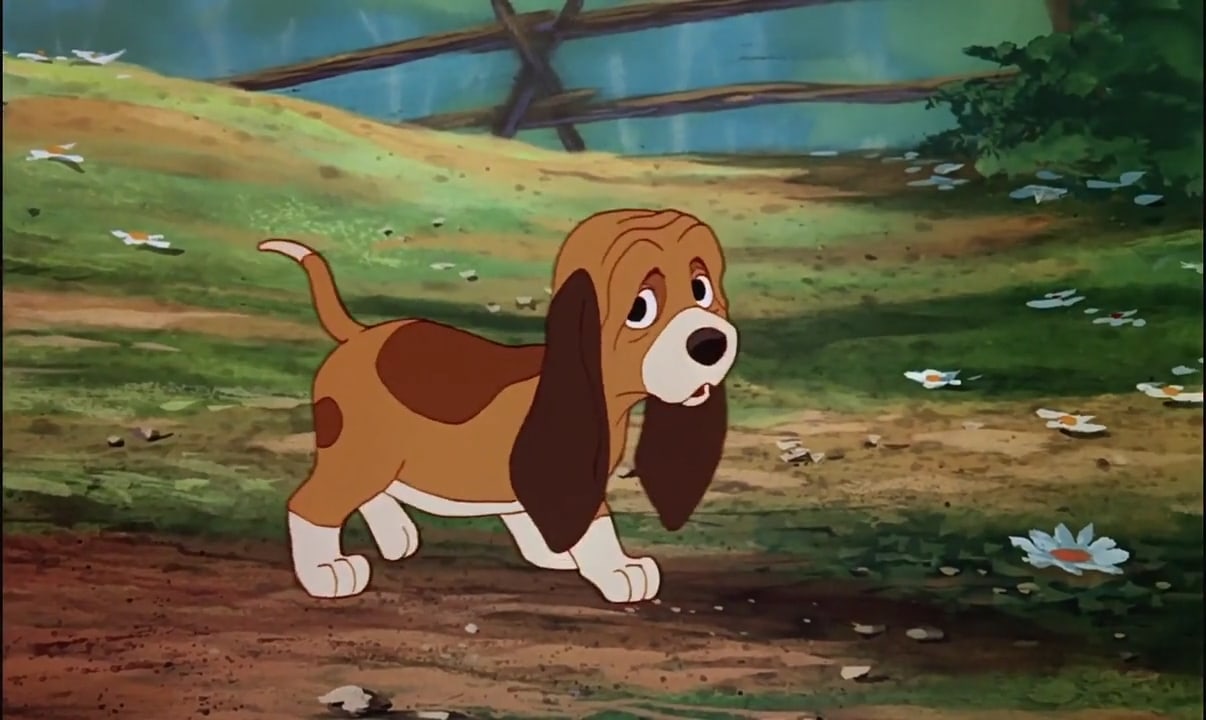 Copper from the movie The Fox and The Hound