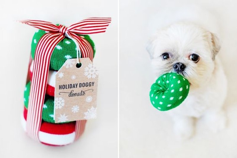 DIY Christmas Dog Toys