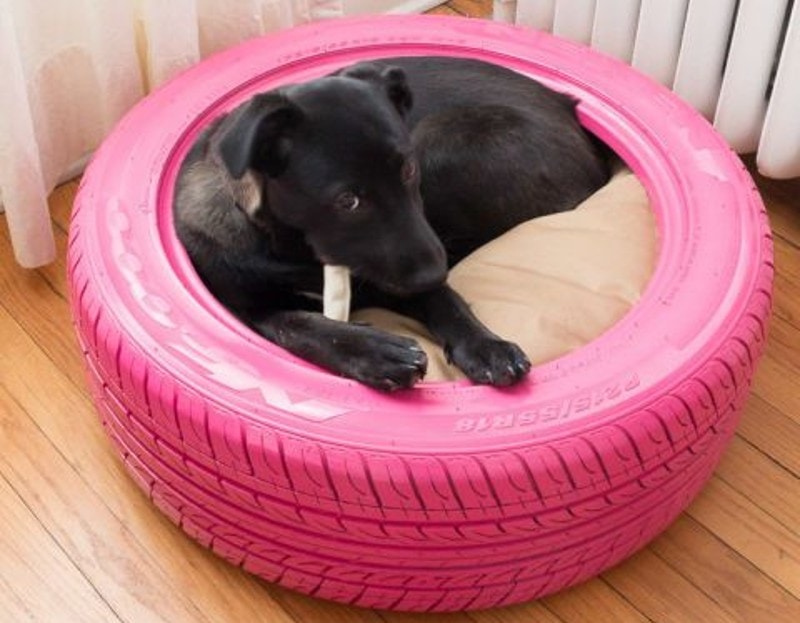 DIY Raised Dog Bed