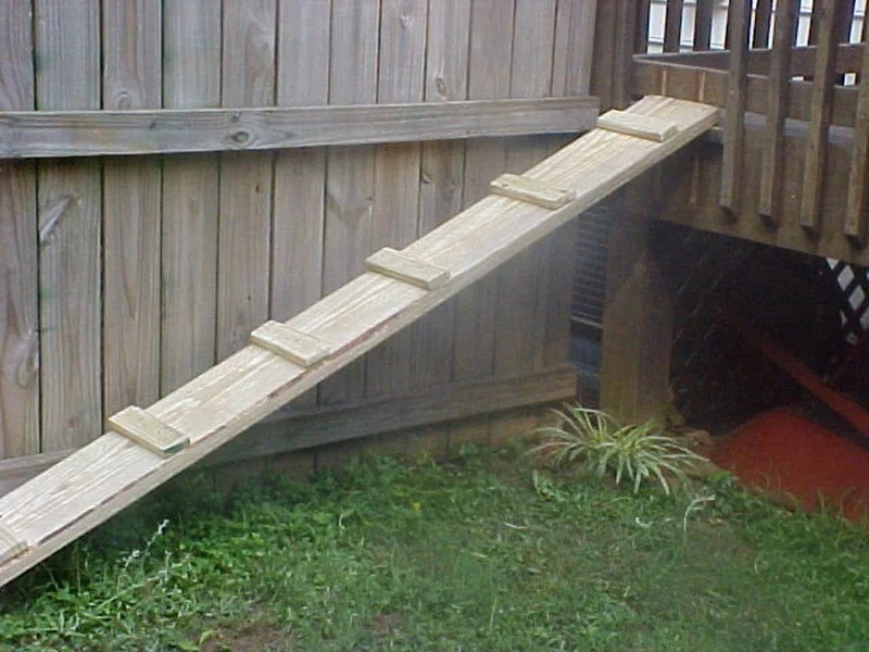 DIY dog ramp