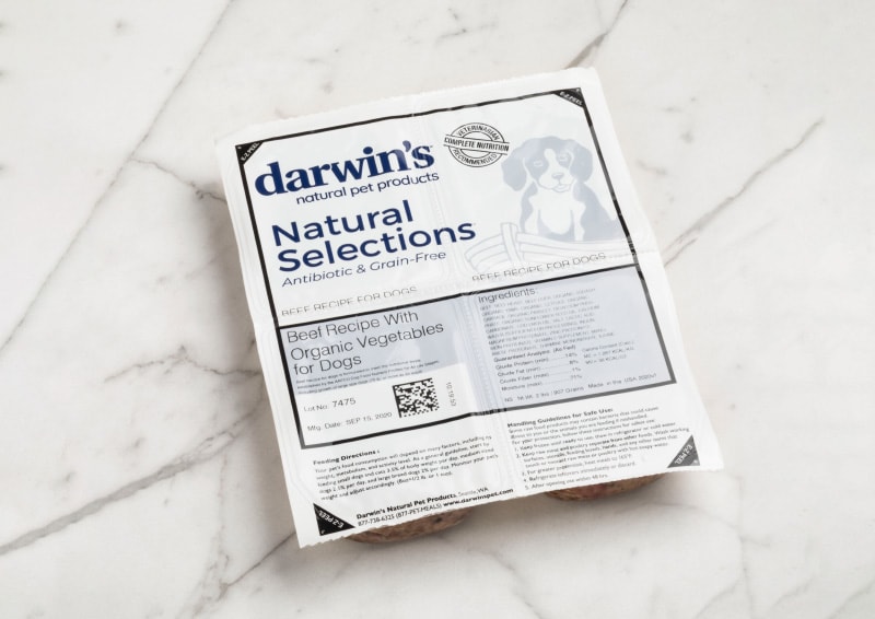 Darwin’s Natural Selection Beef Recipe Raw Dog Food
