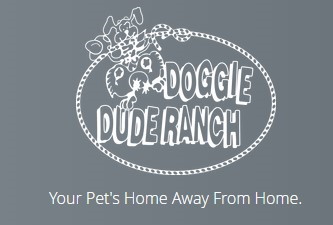 Doggie dude ranch logo