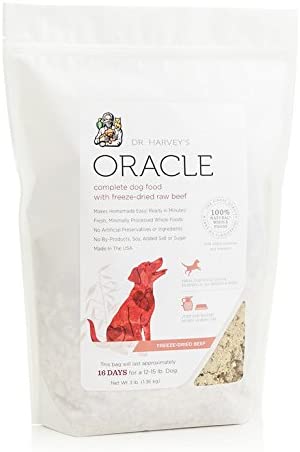 Dr. Harvey's Oracle Beef Formula Grain-Free Freeze-Dried Dog Food