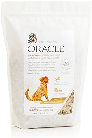 Dr. Harvey’s Oracle Chicken Formula Grain-Free Freeze-Dried Dog Food