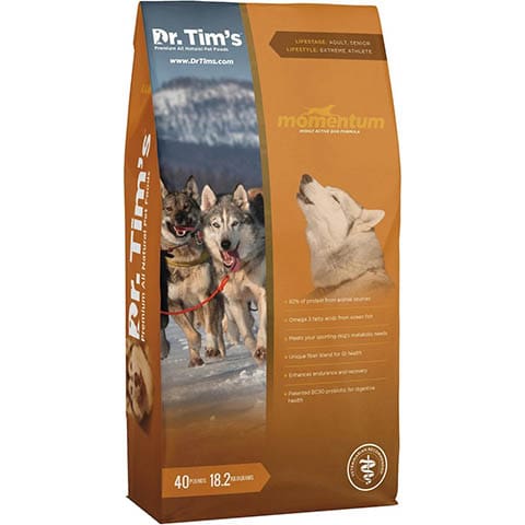 Dr. Tim’s Highly Athletic Momentum Formula Dry Dog Food