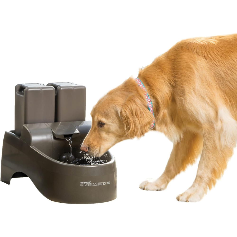 Drinkwell Outdoor Plastic Dog & Cat Fountain review