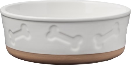 Frisco Bones Non-skid Ceramic Dog & Cat Bowl