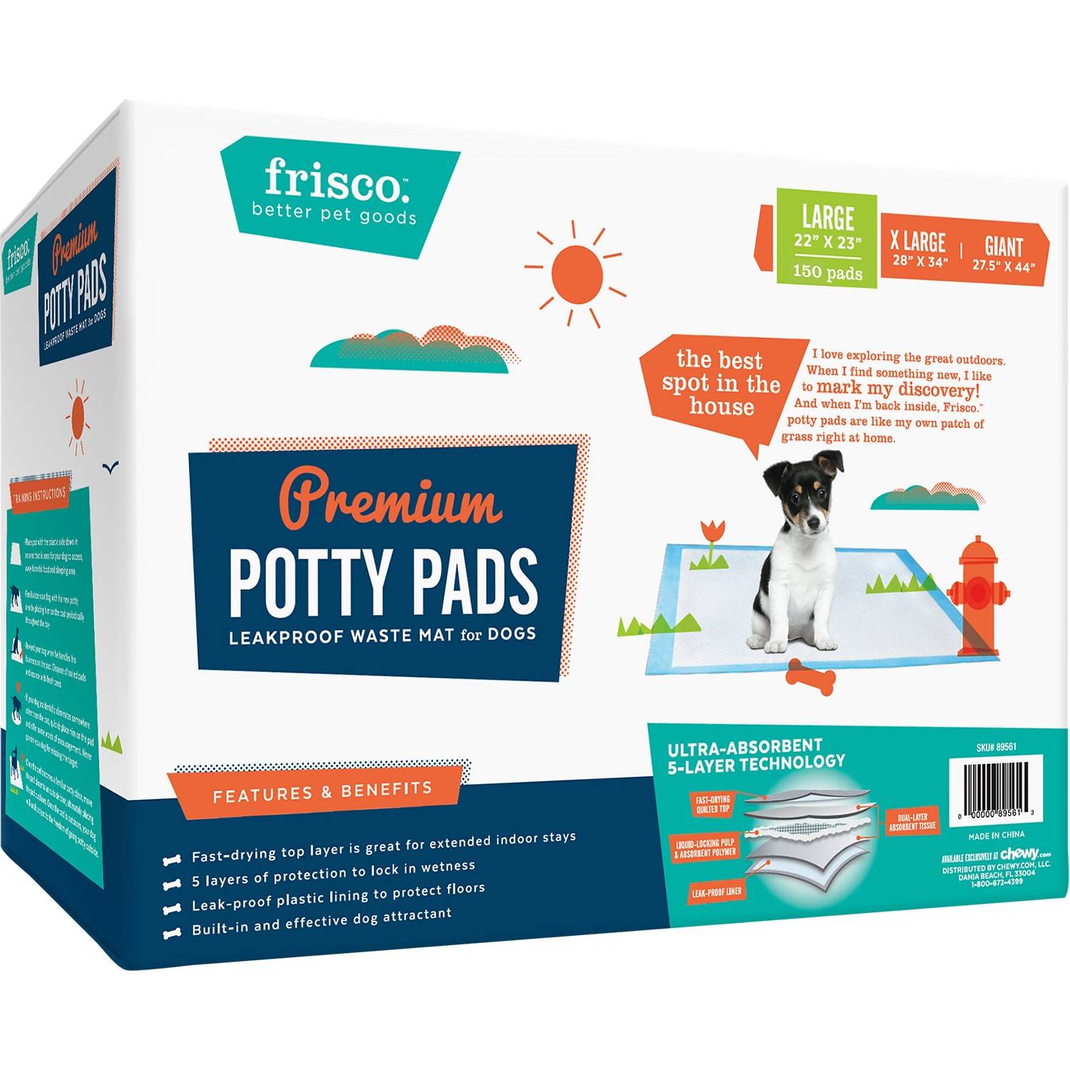 Frisco Dog Training Potty Pads (1)