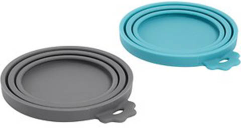 Frisco Silicone Pet Food Can Cover, 2-Pack
