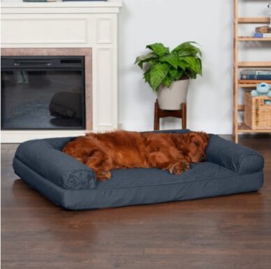 FurHaven Quilted Orthopedic Sofa Cat & Dog Bed with Removable Cover