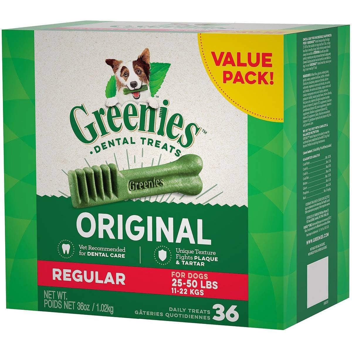 Greenies Regular Dental Dog Treats (1)