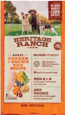 HEB Heritage Ranch Dog Food