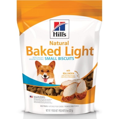 Hill's Natural Baked Light Biscuits with Real Chicken Dog Treats