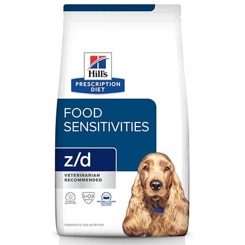 Hill's Prescription Diet z d Skin Food Sensitivities Original Flavor Dry Dog Food