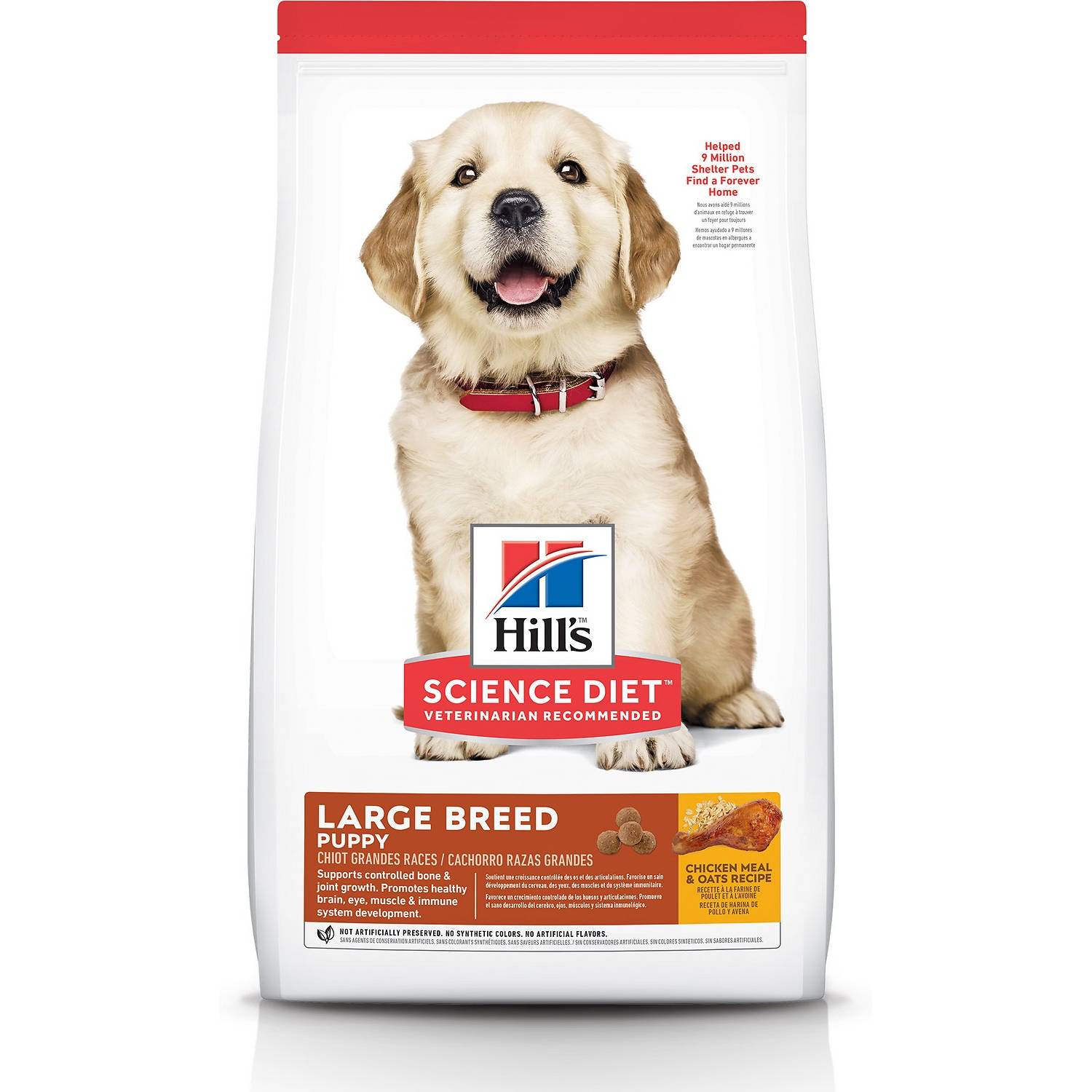 Hill’s Science Diet Puppy Large Breed Chicken Meal & Oat Recipe Dry Dog Food (1)