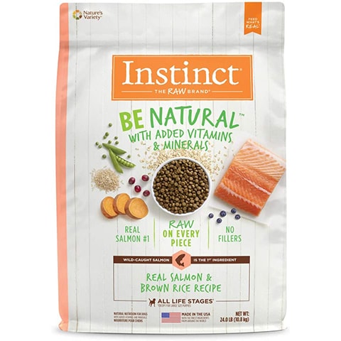 Instinct Be Natural Real Salmon & Brown Rice Dry Dog Food