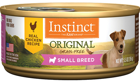 Instinct Original Small Breed Grain-free Chicken Canned Food